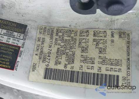 2018 Nissan Frontier S from USA, damaged, VIN 1N6BD0CT7JN704779